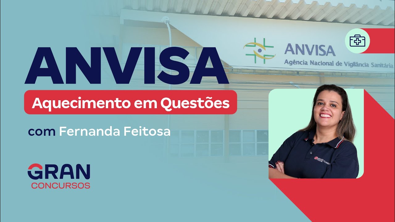 Concurso Anvisa: Aquecimento em Questões