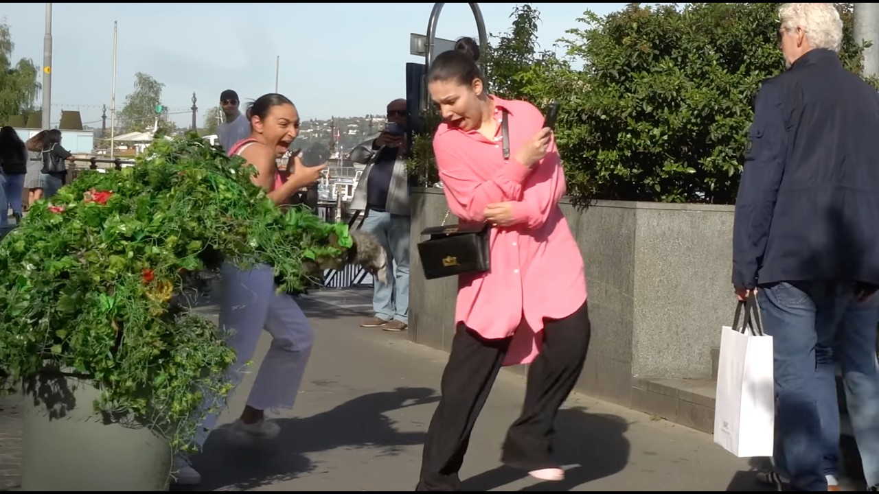 Ultimate Best Bushman Prank beautiful girls!! Only Hilarious Reactions!!