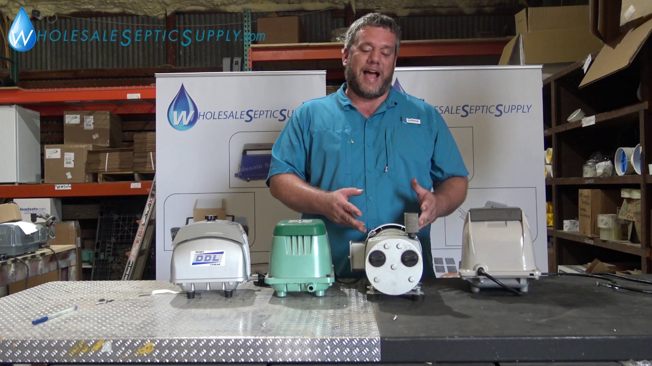 Pro's And Con's Of Different Septic Air Pump Designs