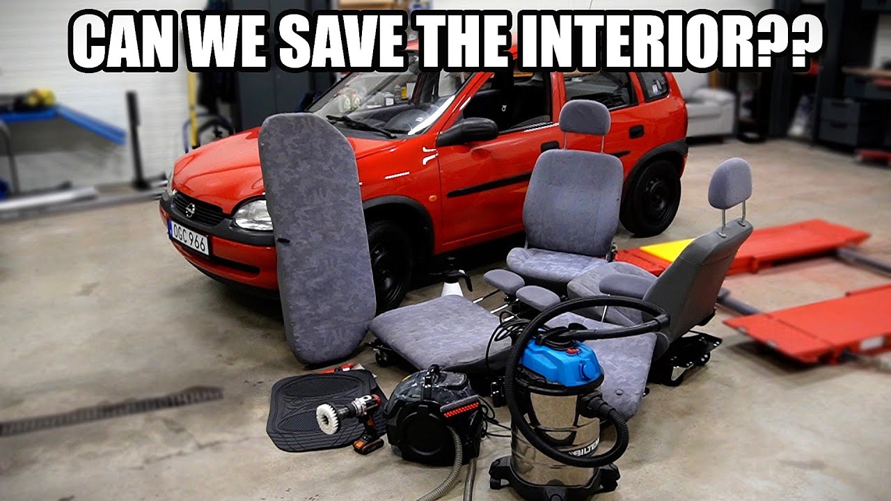 Nightmare Interior Detail - Restoring the Interior on my 1997 Opel Corsa
