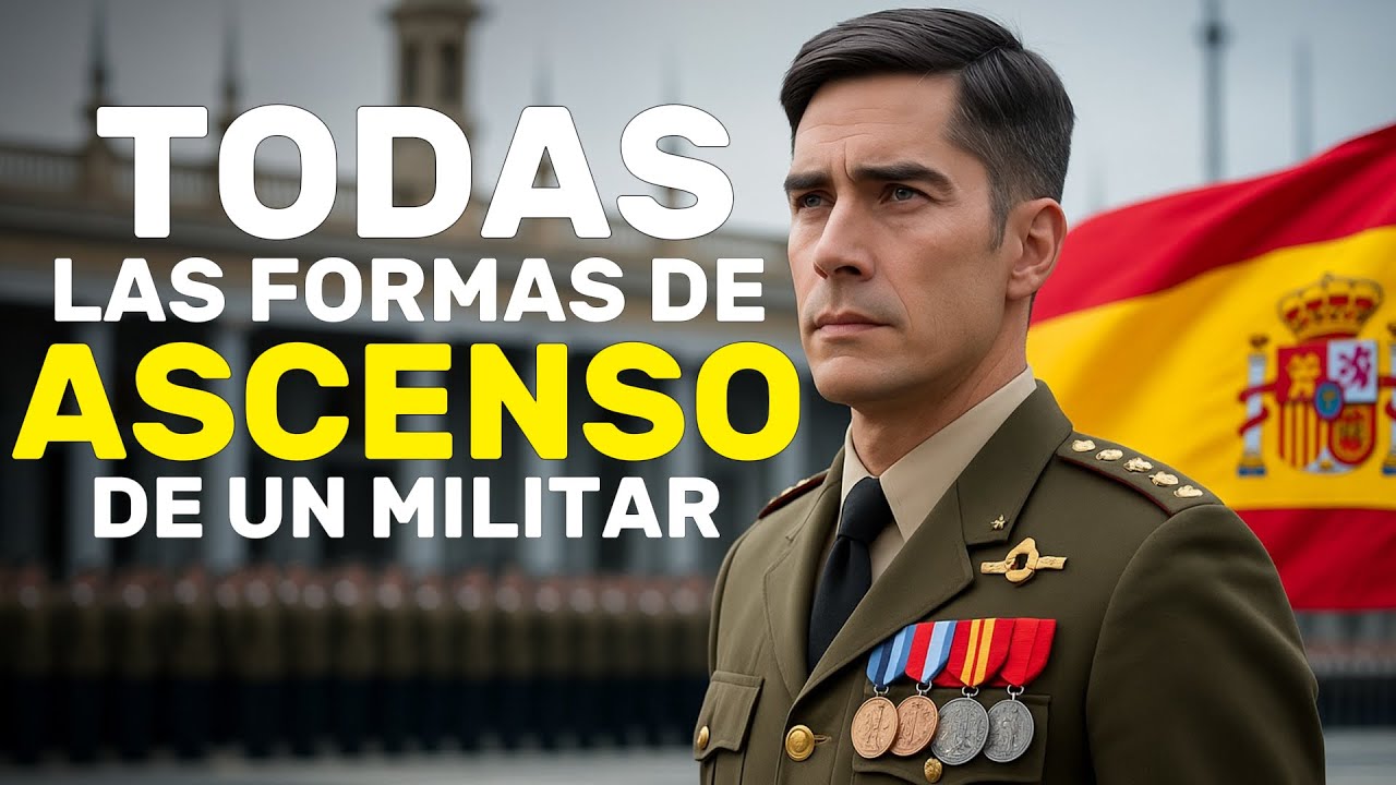 TODAS las FORMAS de ASCENSO en el EJÉRCITO ESPAÑOL