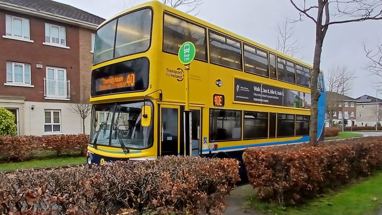 A ride on Dublin bus B7Tl ALX400 (AX619) On route 40E to Tyrellstown