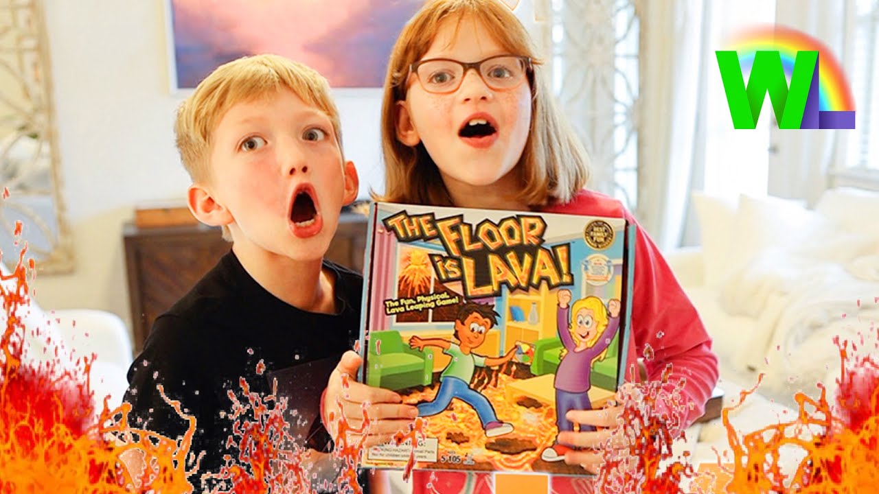 The Floor Is Lava Challenge! 🔥 Kitchen Edition Fun