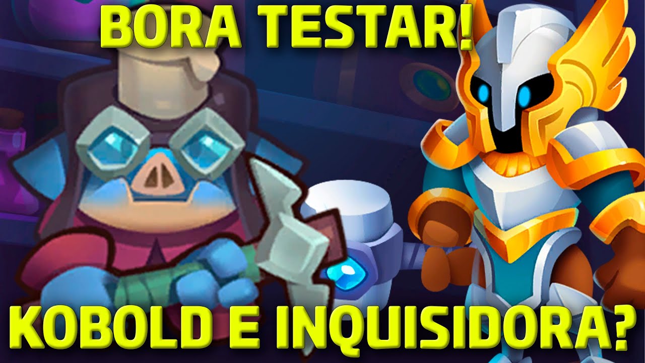 INQUISIDORA e KOBOLD! | Rush Royale | Gameplay portugu&ecirc;s PT-BR