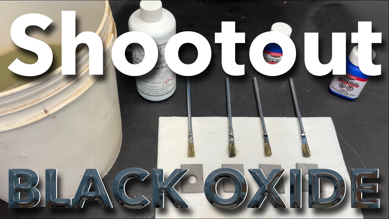 Caswell, Jax, Perma Blue, or Super Blue Which 1 is the Best Black Oxide Coating in the Machine Shop