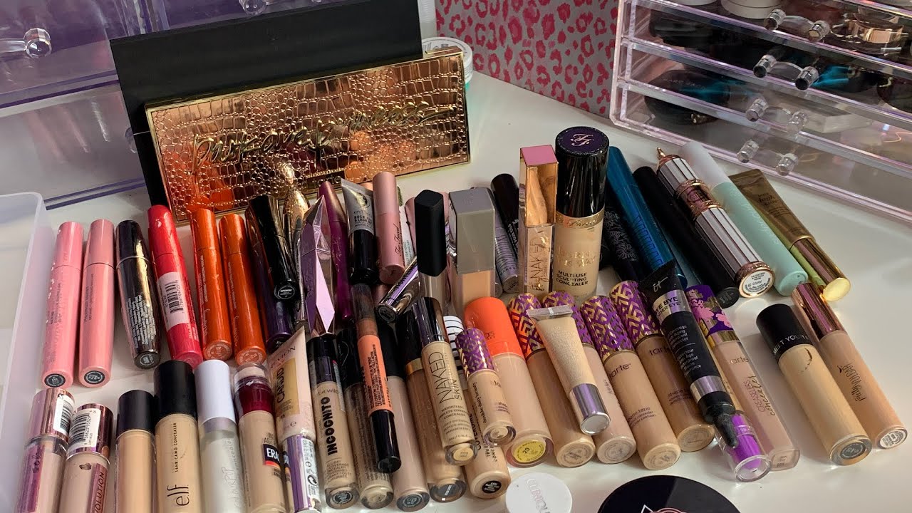 Decluttering My Concealers & Mascaras July 2021
