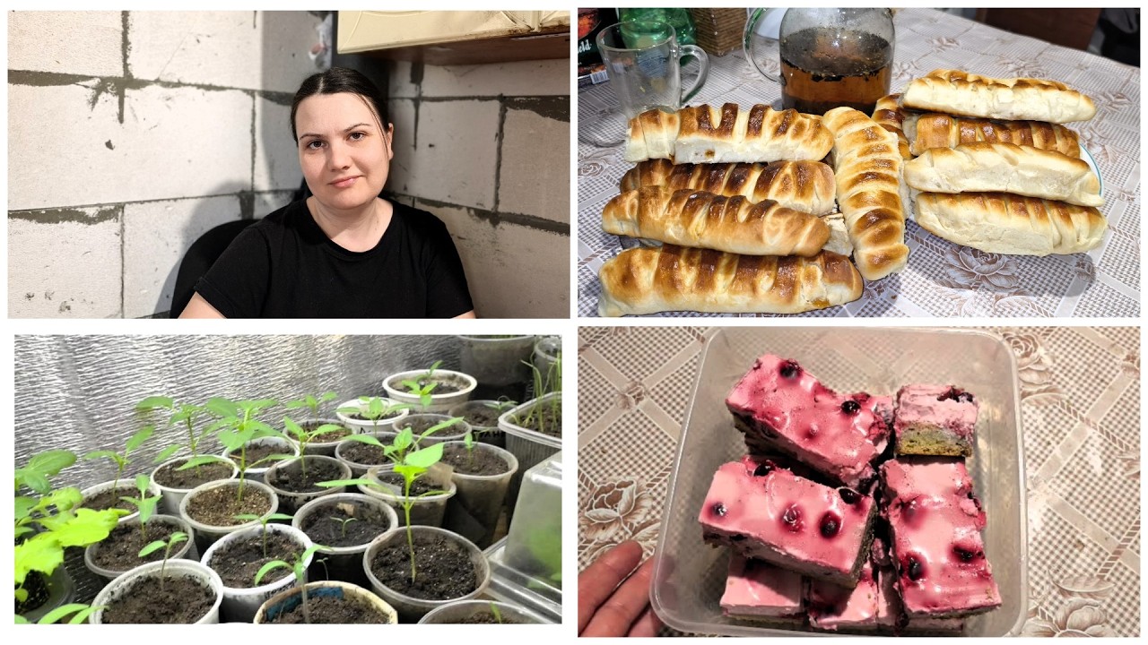 Наипышнейшие булочки😁 | Ждем ОГОРОД👩‍🌾 | Снова за РУЛЕМ🚗