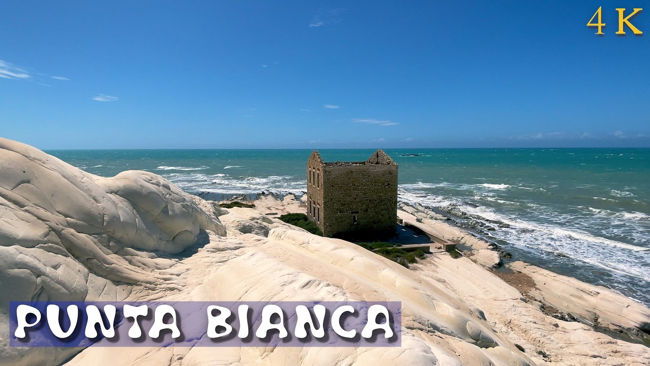 Riserva Naturale di Punta Bianca | Wild Sicily | Hidden Gem in Italy 4K
