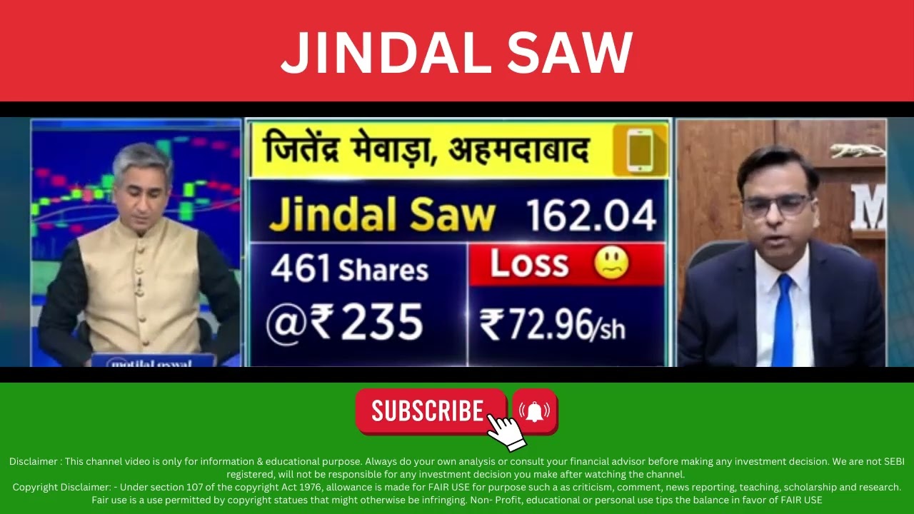 Jindal Saw Share View
