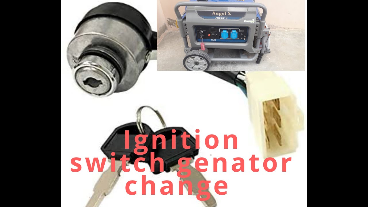 How to change ignition switch of generator | Generator | Self switch