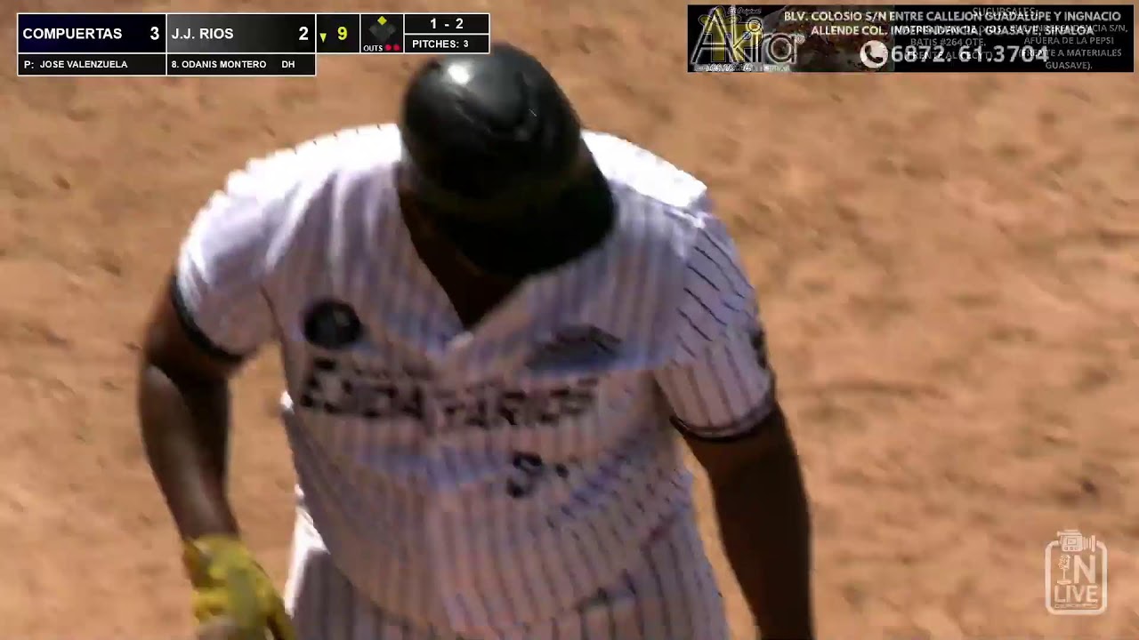 🔴▶ LIGA CHEVRON CLEMENTE GRIJALVA COTA | VILLEGAS COMPUERTAS VS JUAN JOSE RIOS | PLAY OFF (JUEGO 7)