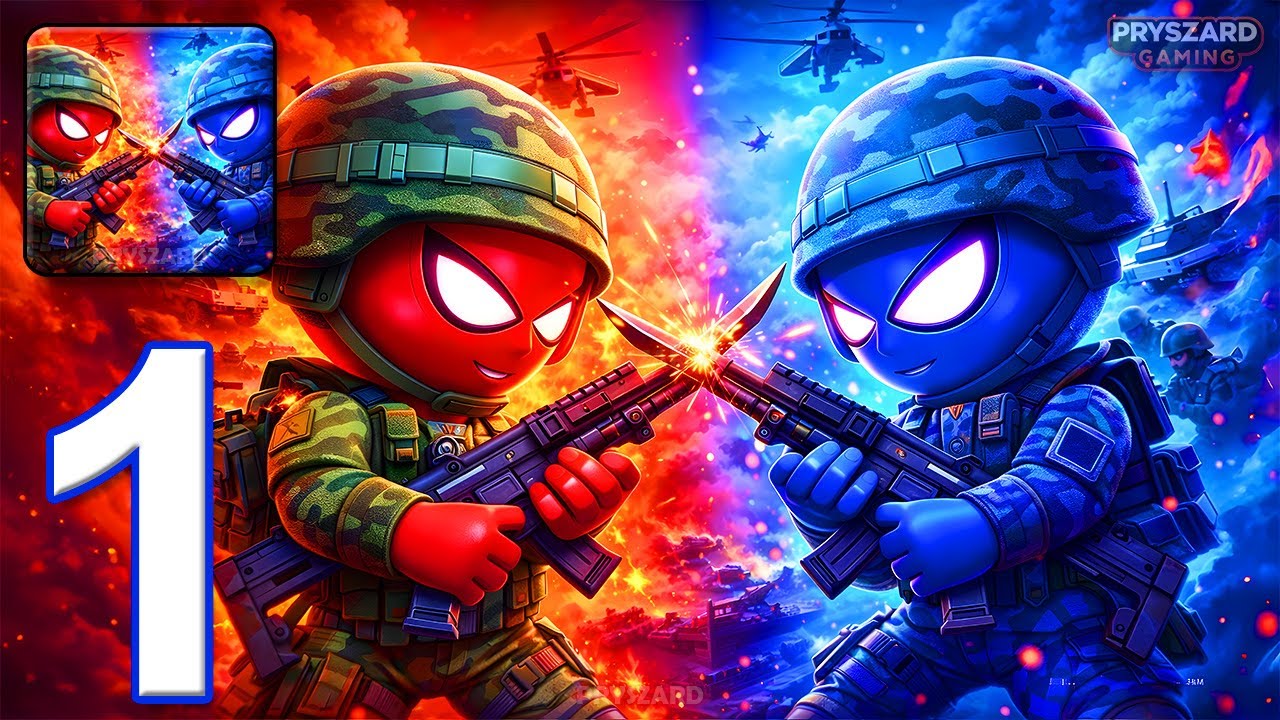 Army And Honor - Gameplay Walkthrough Part 1 - Build Base Win War (iOS, Android)