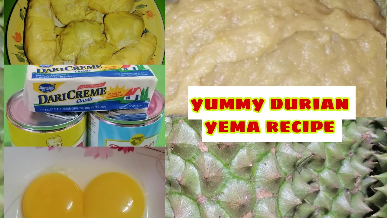 Durian Yema Recipe