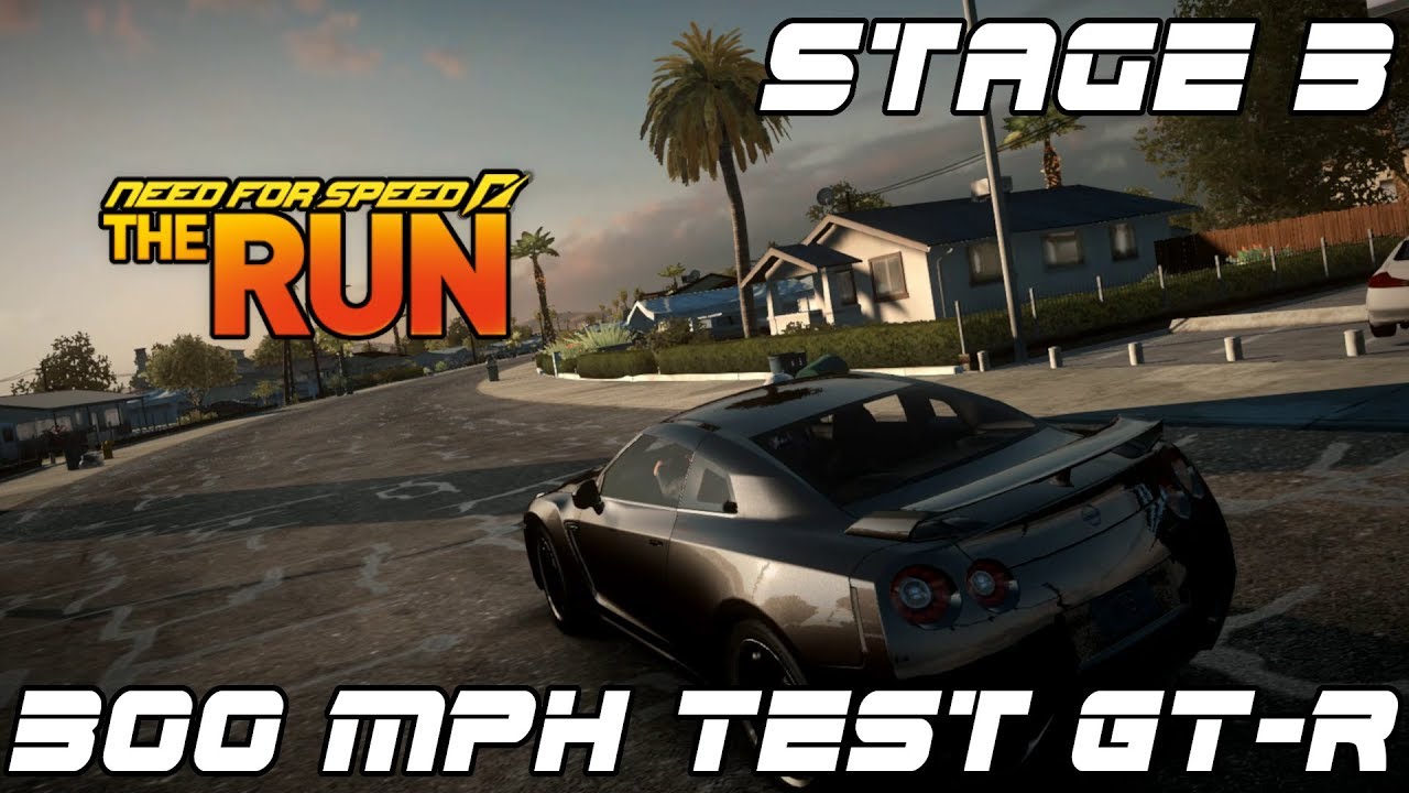 Need for Speed: The Run - Stage 3 w/300 MPH Test Car (Nissan GT-R)