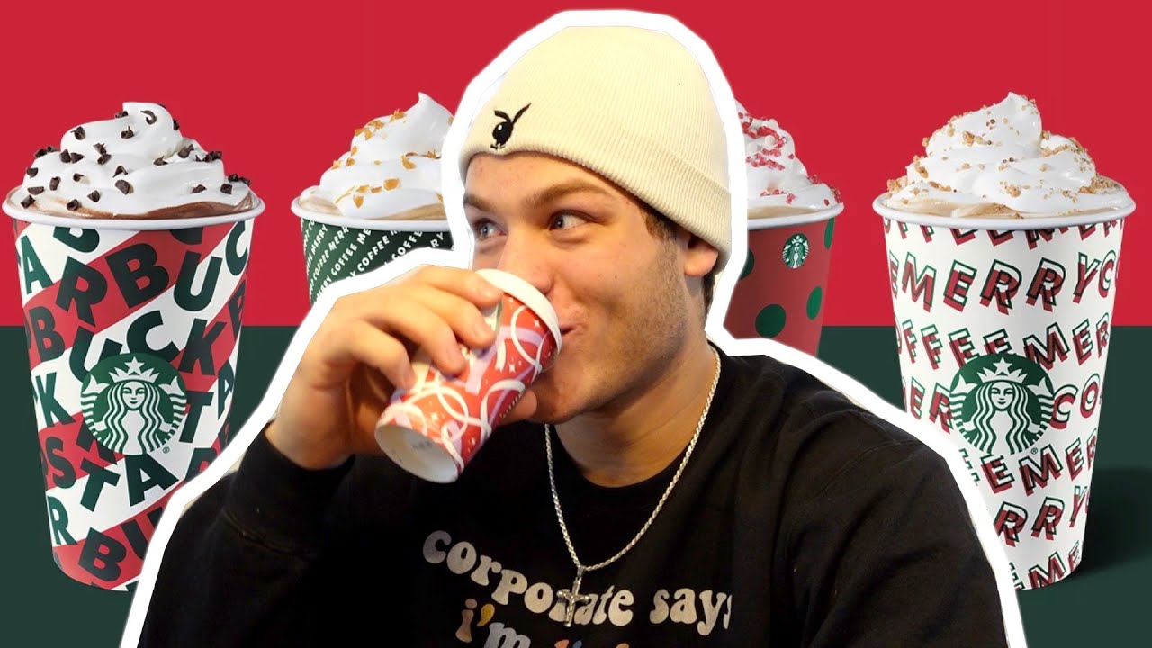 STARBUCKS HOLIDAY DRINK TASTE TEST