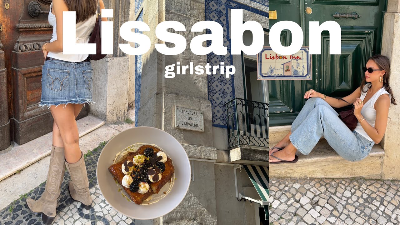 Lissabon🍨 thriften, essen & s&uuml;&szlig;e Outfits/ Emma Aurora