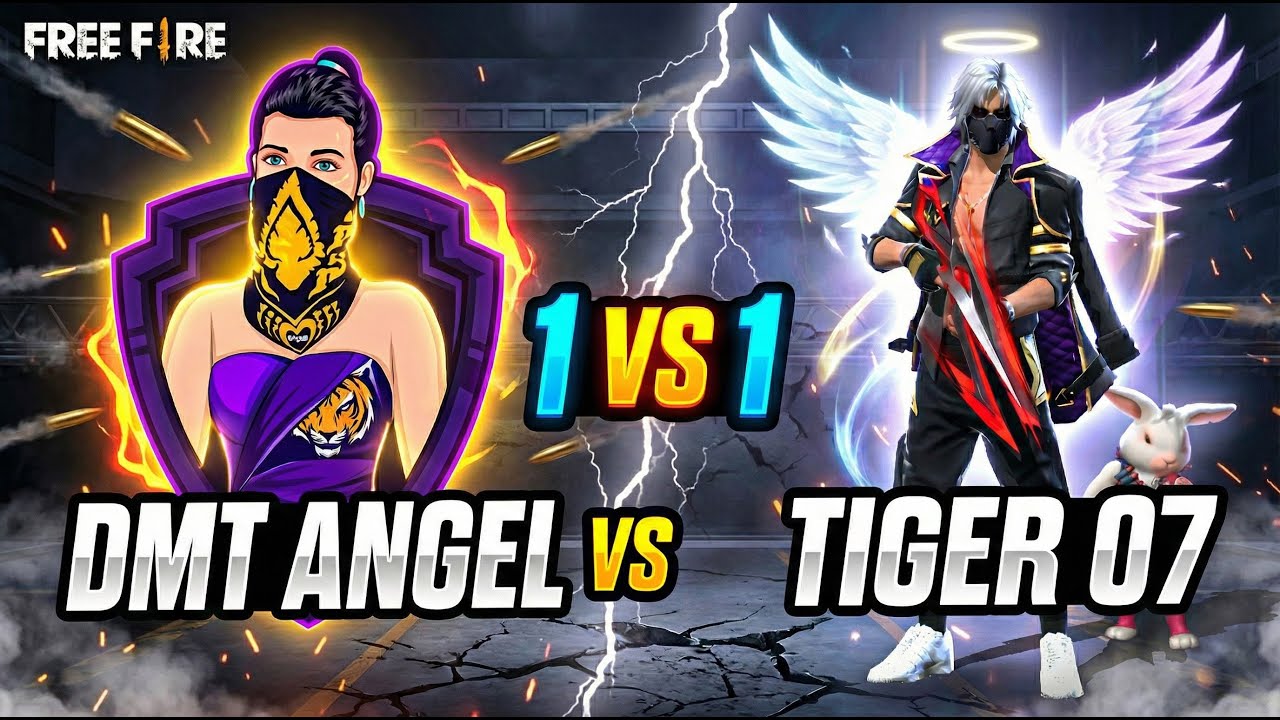 DMT ANGEL VS TIGER 07#ob52update #garenafreefire #freefire #dmtfareeha