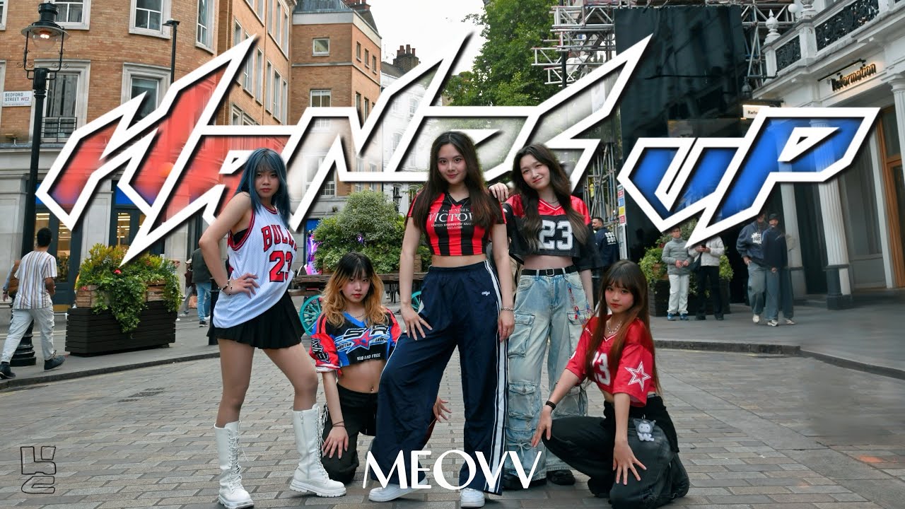 [KPOP IN PUBLIC | ONE TAKE] HANDS UP - Meovv | Dance Cover by HKZ Dance in London