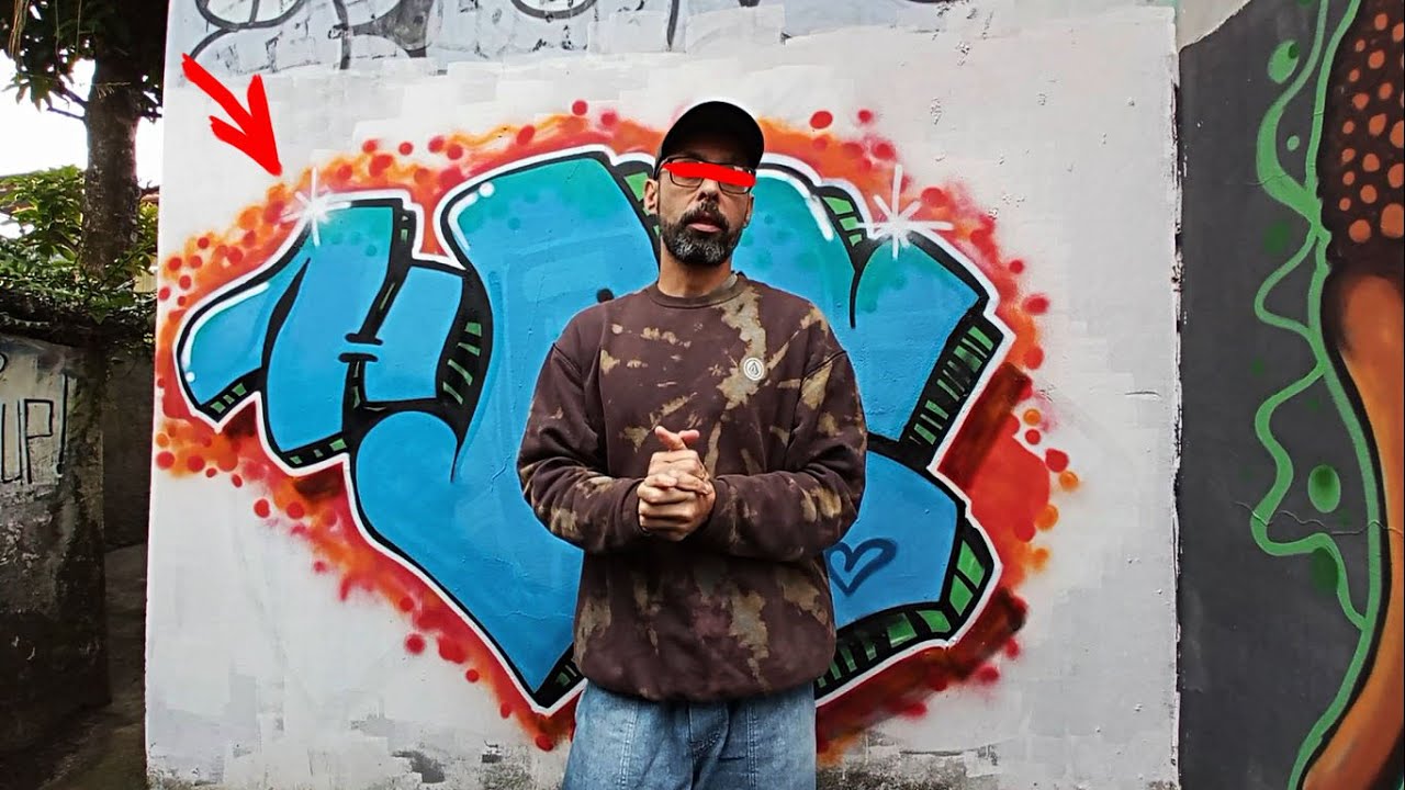 Tutorial de como fazer letra pra Graffiti!