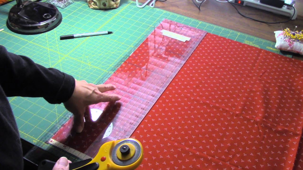 Como cortar telas para hacer patchwork
