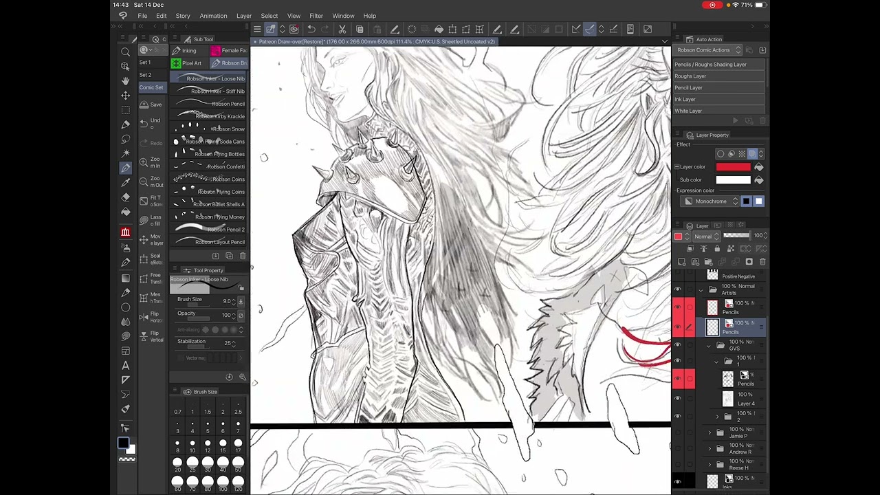 Marvel Artist Reviews Your Comic Art! December 2024
