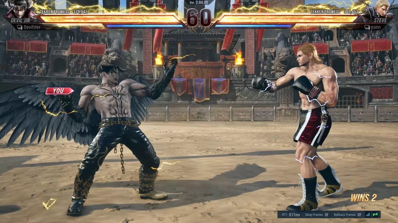 Wavu Wavu DevilJin Fights Strong God Of Destruction Steve!