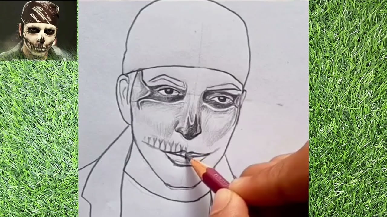 How to Draw Talwiinder Singh,  Talwiinder Drawing,  Talwinder  Face Outline Tutorial Step by Step