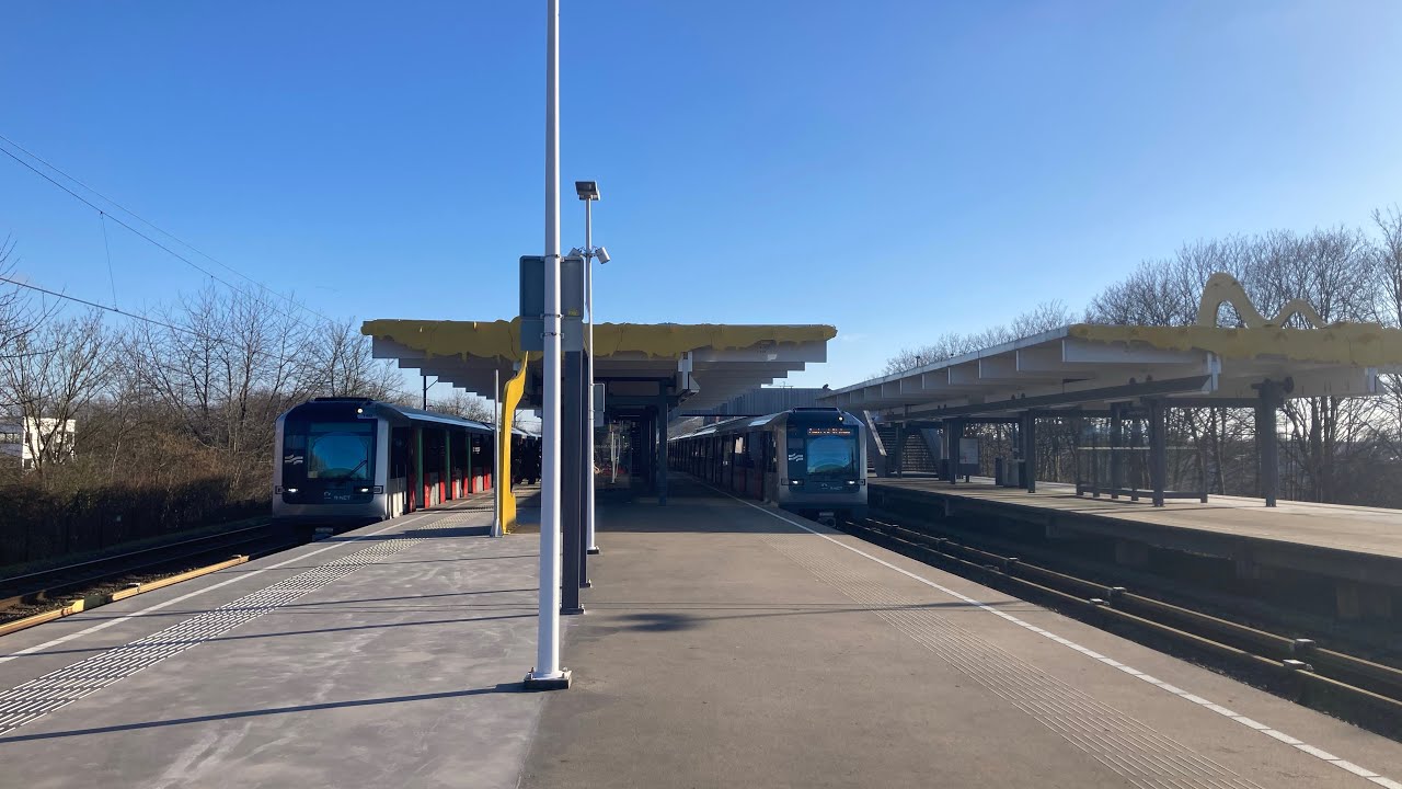 Spotten op metrostation Van der Madeweg