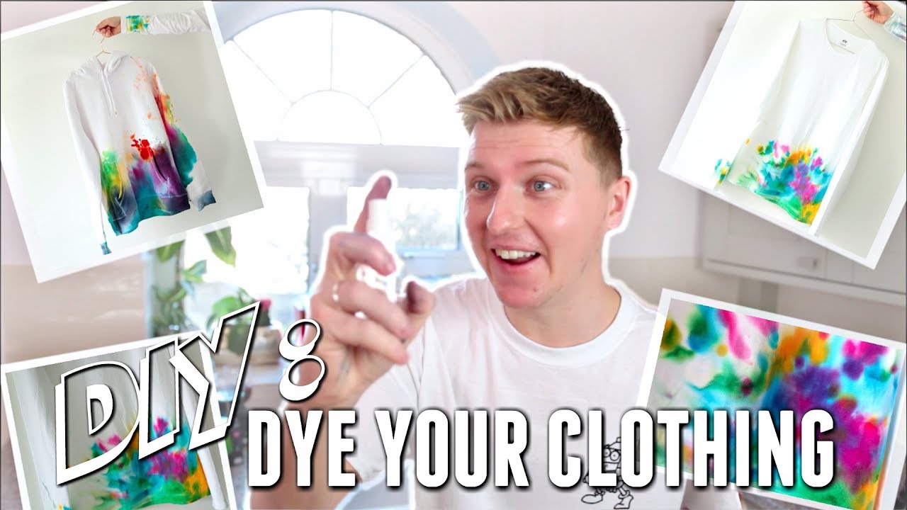 DIY How to dye your clothing like Gucci
