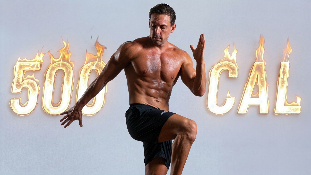 30-minutowy trening HIIT całego ciała spalający tłuszcz i poprawiający wydolność serca (bez sprzę...