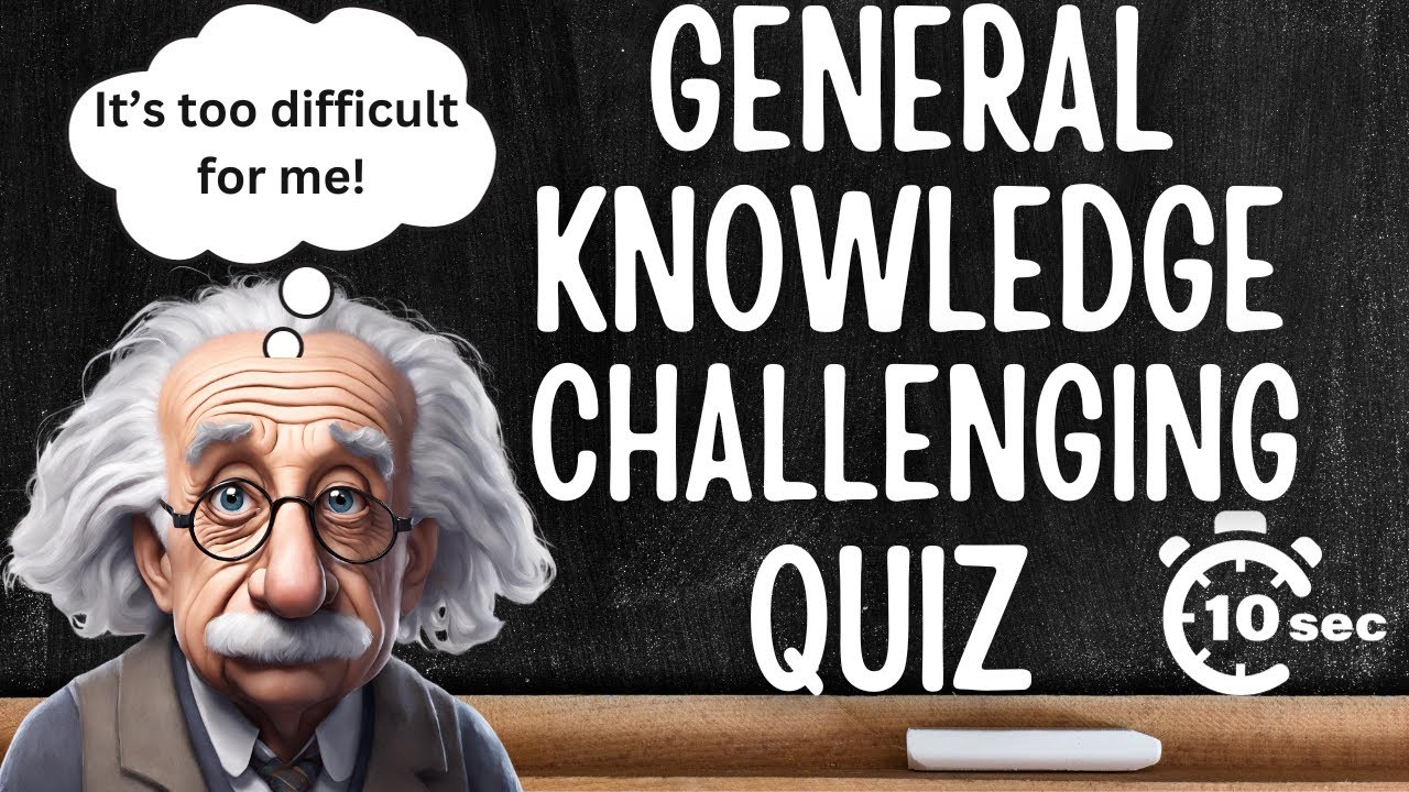 Are you good at quizzes? Then challenge yourself with these 30 general knowledge quiz questions.