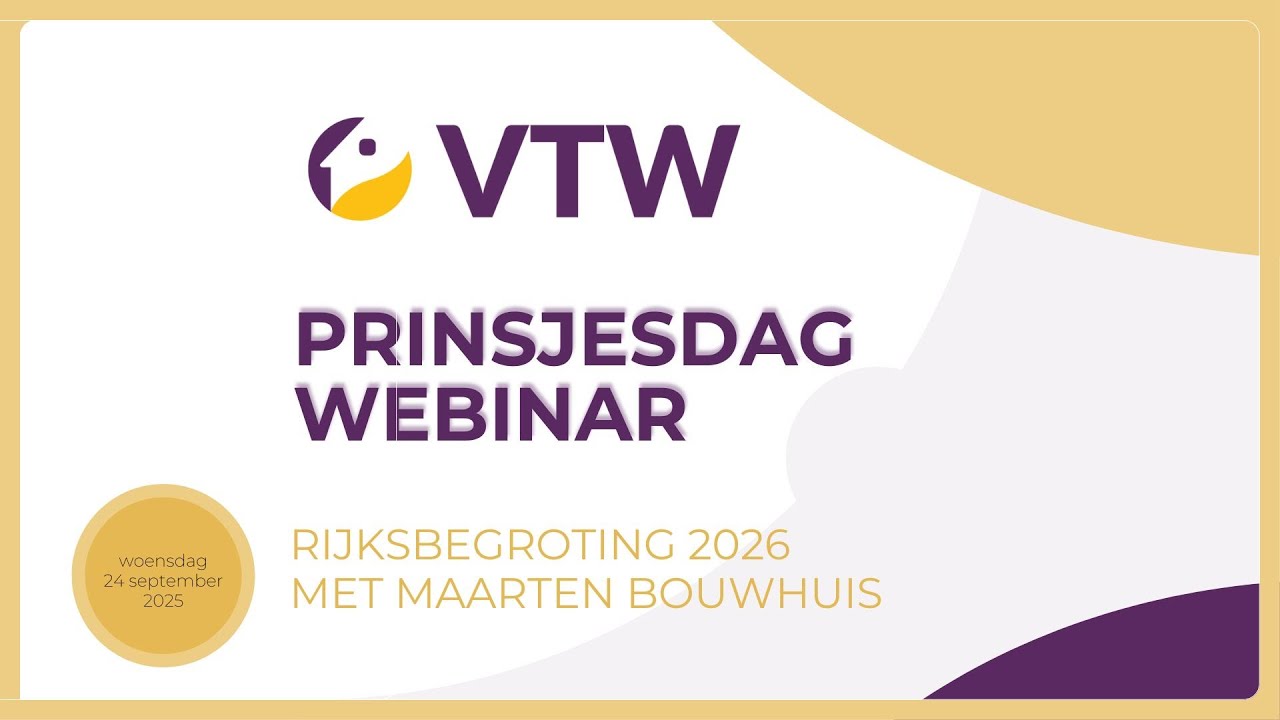 VTW Prinsjesdag Webinar 2025