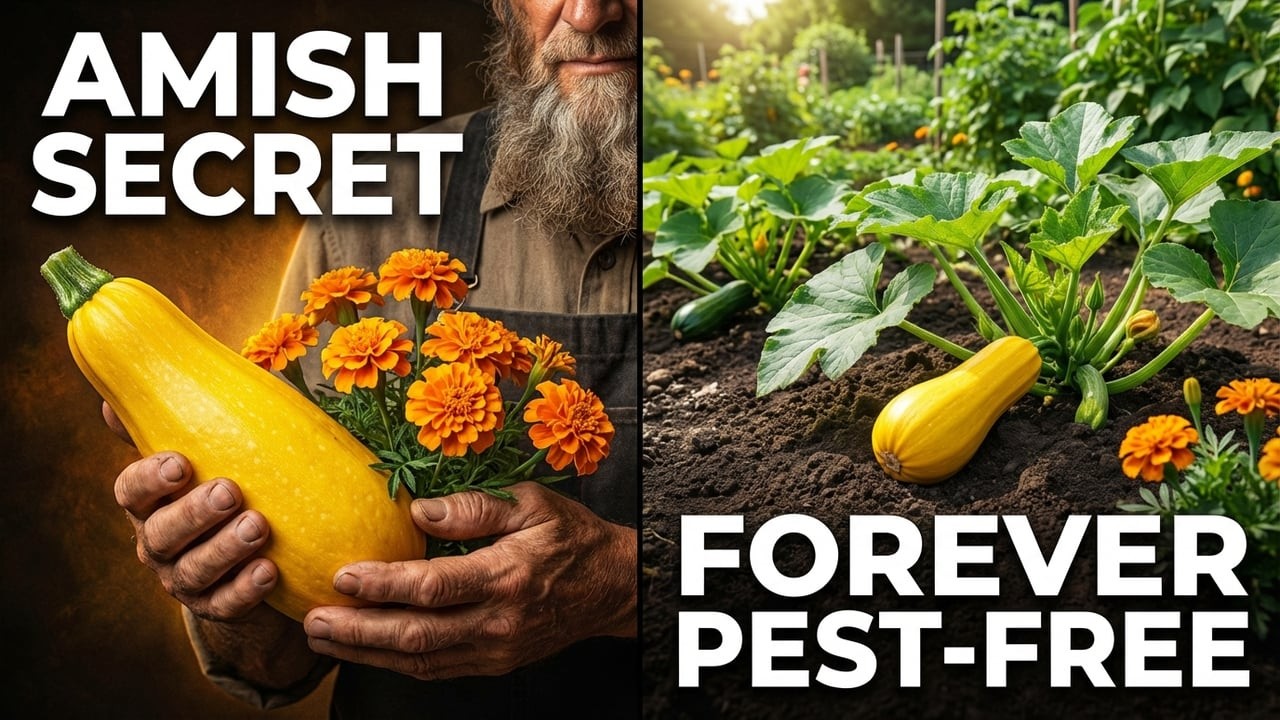 Секрет амишей, защищающий тыкву от вредителей.