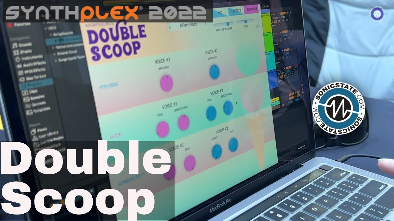 SynthPlex 2022  - Array Sounds Double Scoop Preview