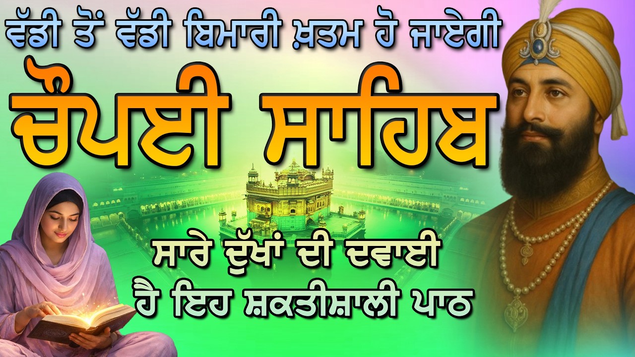 Chaupai Sahib | Chopai Sahib Nitnem | Gurbani   | ਚੌਪਈ ਸਾਹਿਬ | ਚੌਪਈ ਨਿਤਨੇਮ | Chaupai | Vol- 35