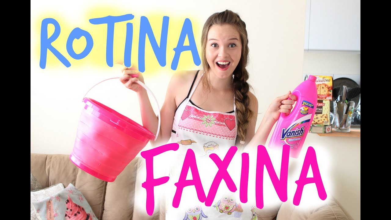 Minha rotina de Faxina na Sexta -Feira