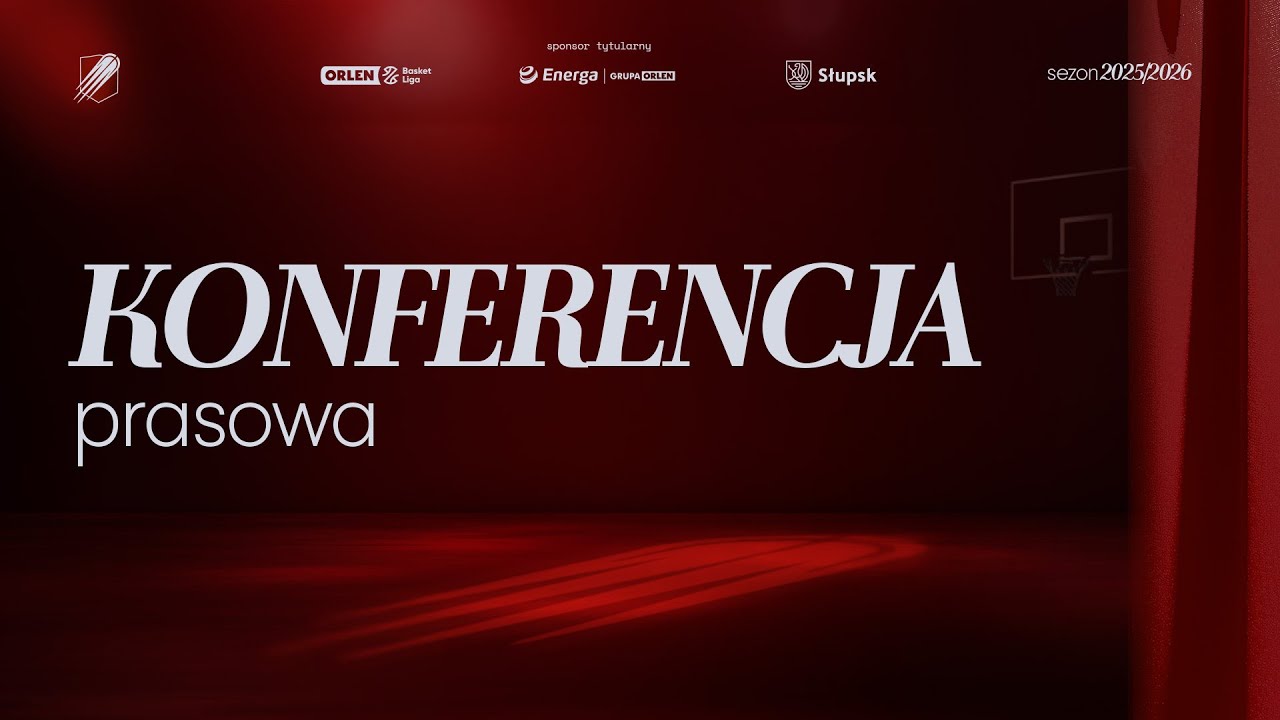 Energa Czarni Słupsk vs Arriva LOTTO Twarde Pierniki Toruń - konferencja prasowa