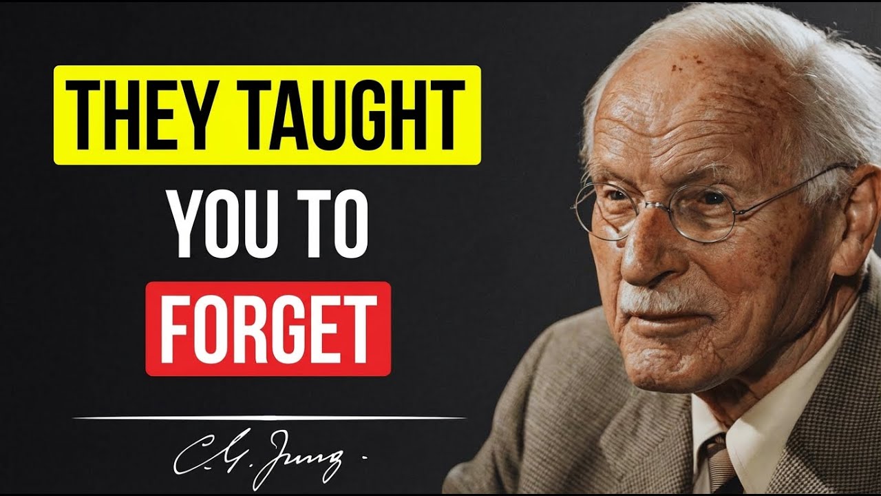 You Were Born Awake, Not Broken — Carl Jung's Most Forbidden Truth About Childhood