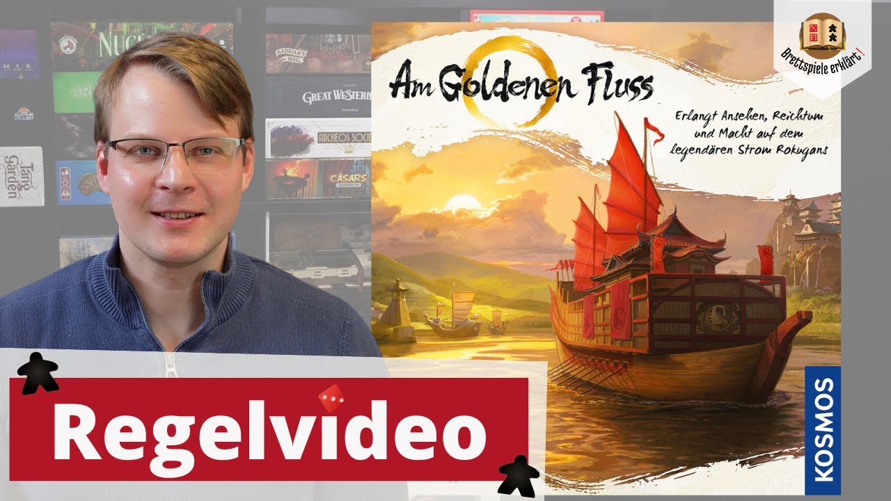 Am Goldenen Fluss – Regeln einfach erklärt | So spielt ihr das neue Eurogame im Rokugan-Universum!