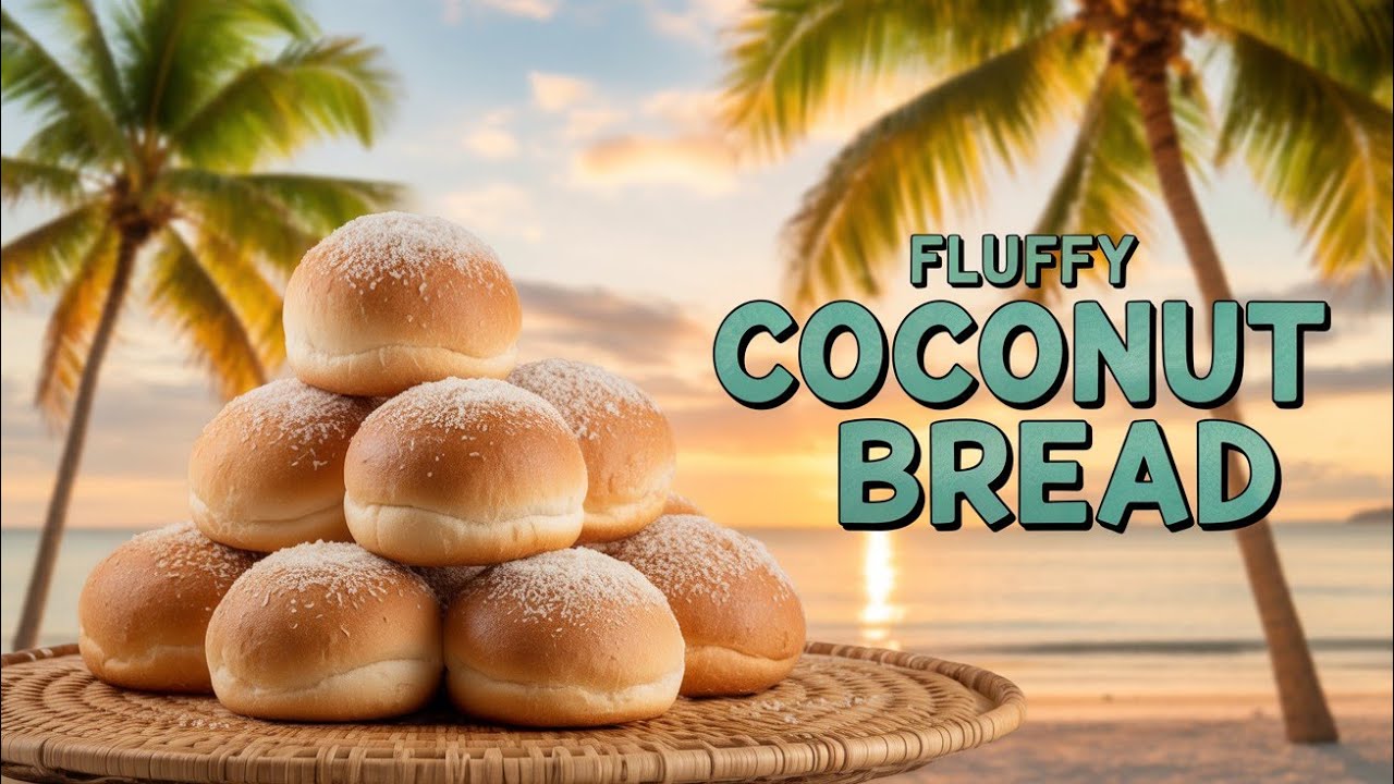Have you tried this delicious Coconut bread. (COCONUT BREAD RECIPE)..