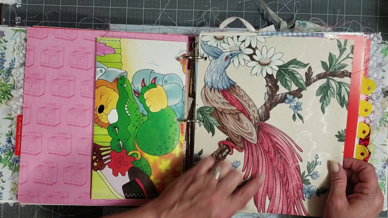 Anything Goes 3 ring binder junk journal for Etsy