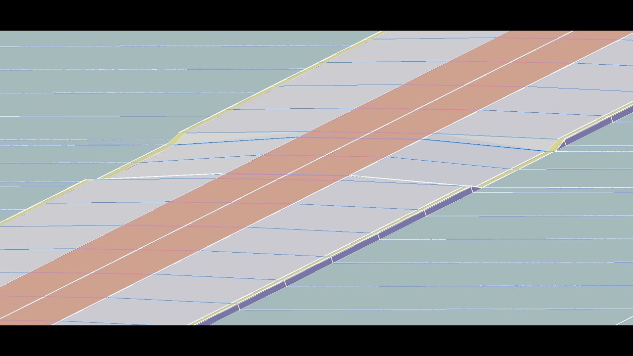 3- إنشاء رامب البردورة الكامل من الجهتين - Two Sides Curb Ramp Modeling