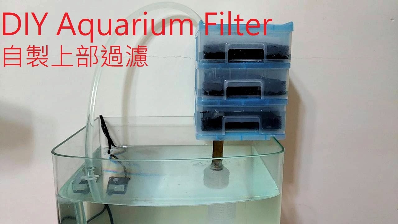 DIY Aquarium Filter 自製上部過濾器