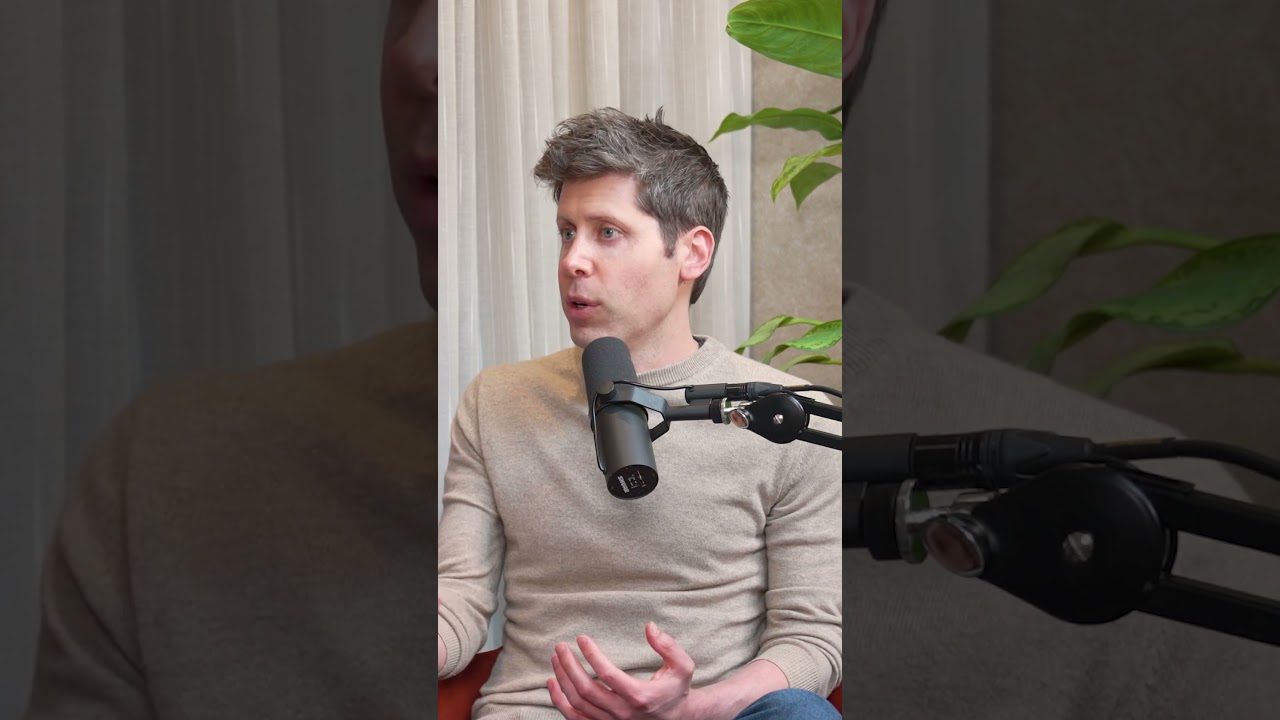 Interesting convo about AI and privacy with Sam Altman
