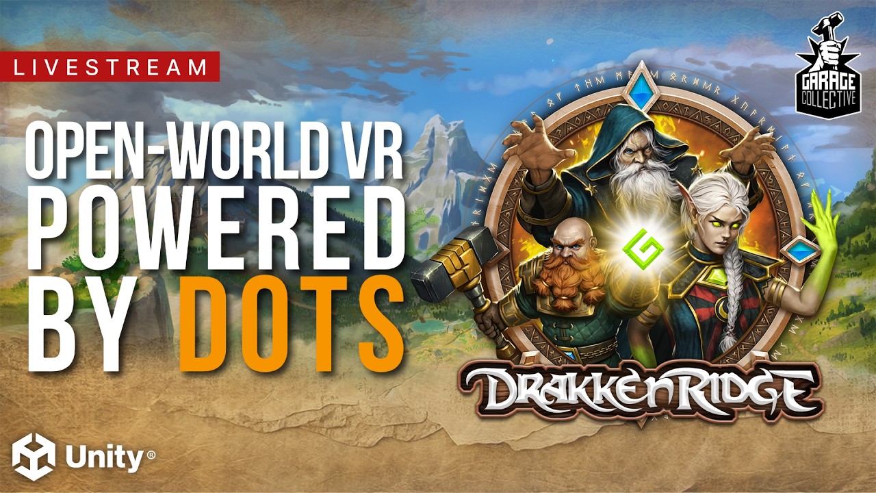 Creator Spotlight: Drakkenridge | Building an Open World VR RPG with DOTS