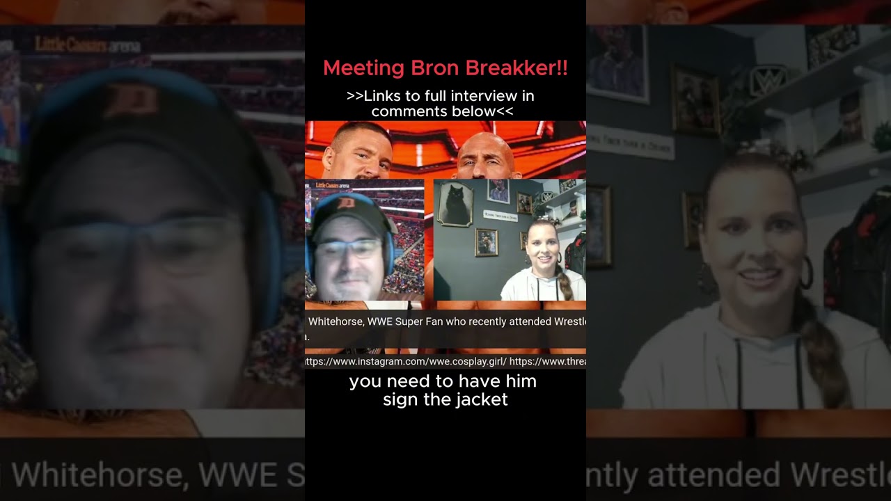 Meeting Bron Breakker