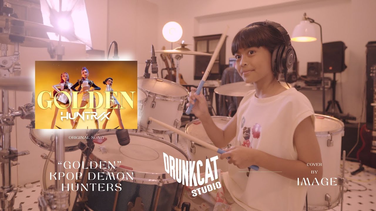 “Golden” | KPop Demon Hunters Drum Cover by Image (อิมเมจ)