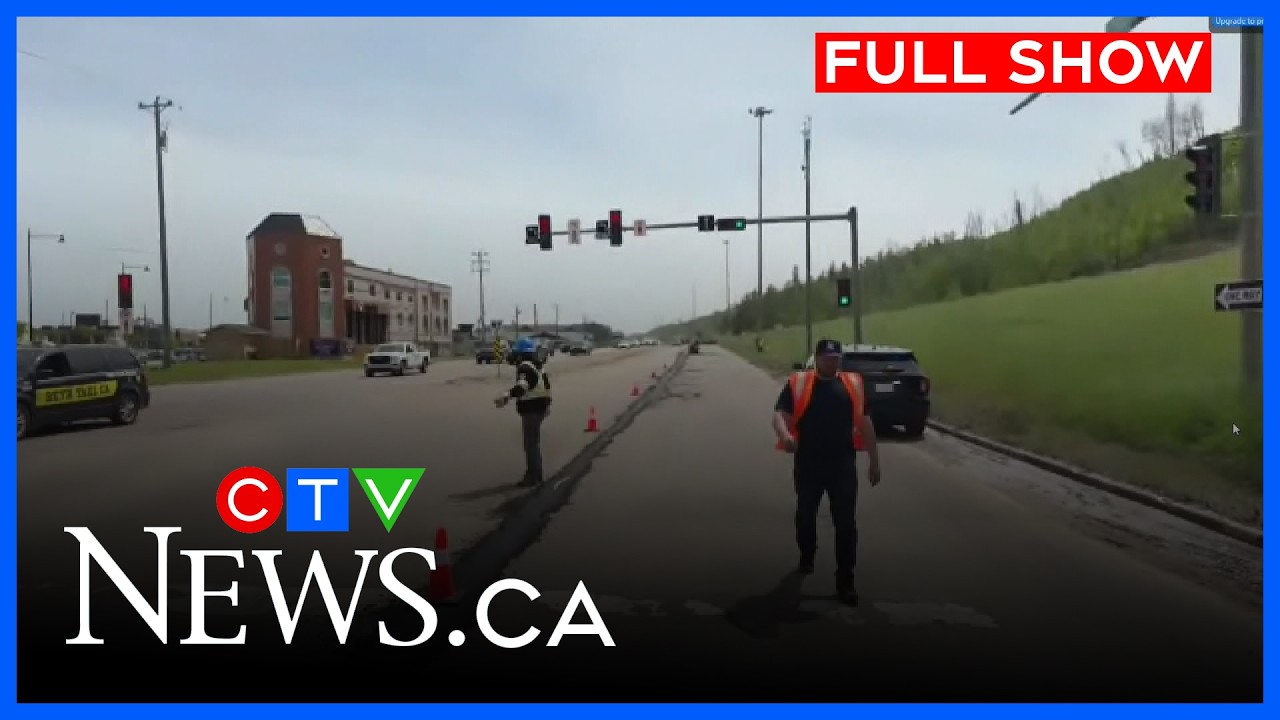 Citizens fill pot holes in Fort McMurray as protest | CTV News Edmonton at Six for June 12, 2026