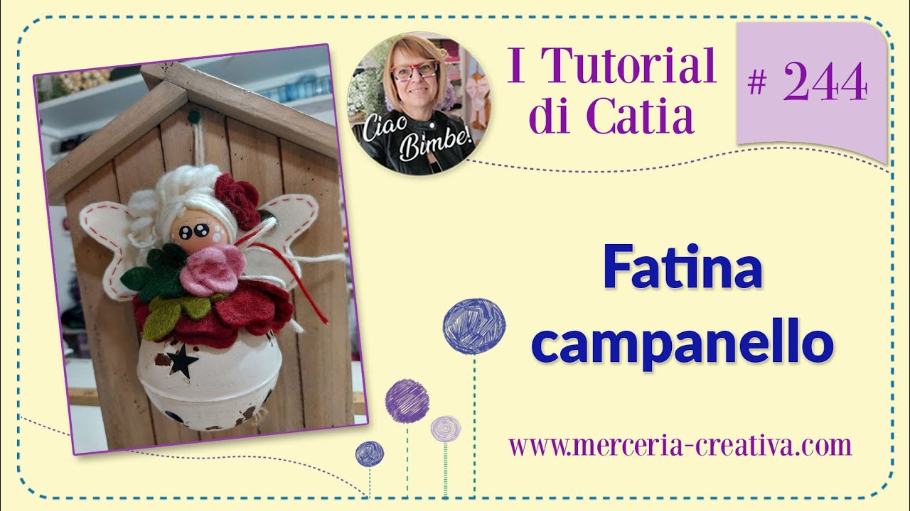244# FATINA CAMPANELLO FAI DA TE TUTORIAL