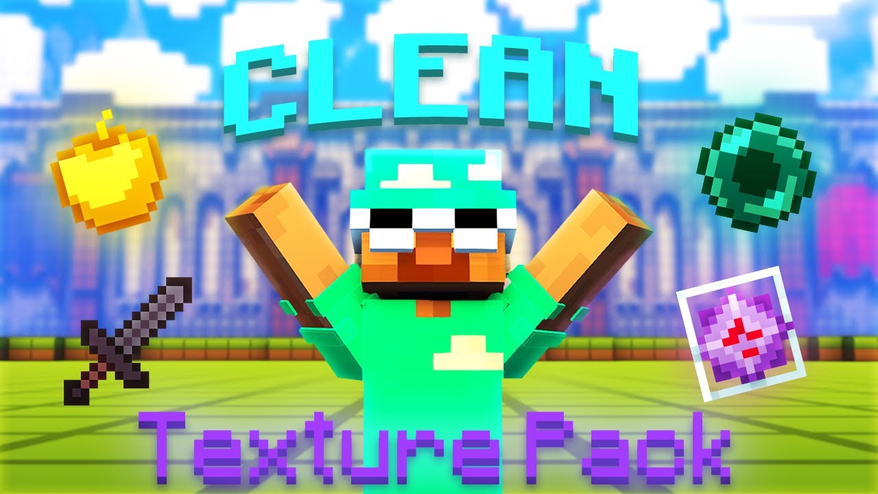 CLEANEST PvP Texture Pack | 1.21+